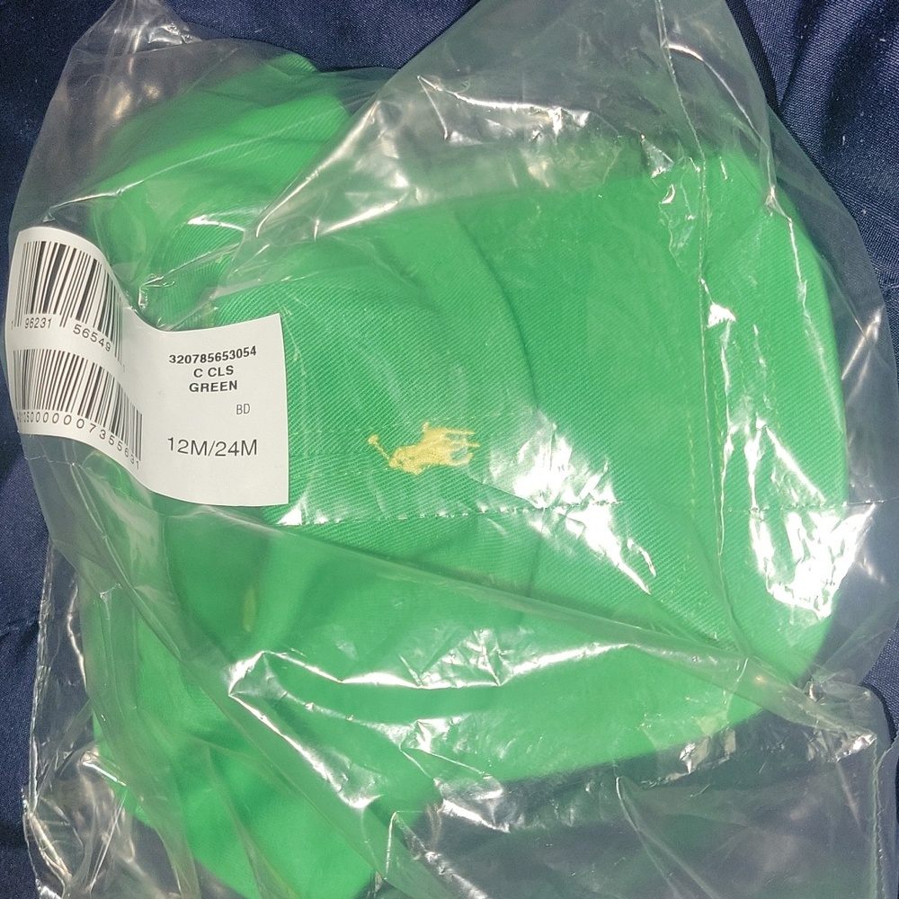 Polo Ralph Lauren green baby hat